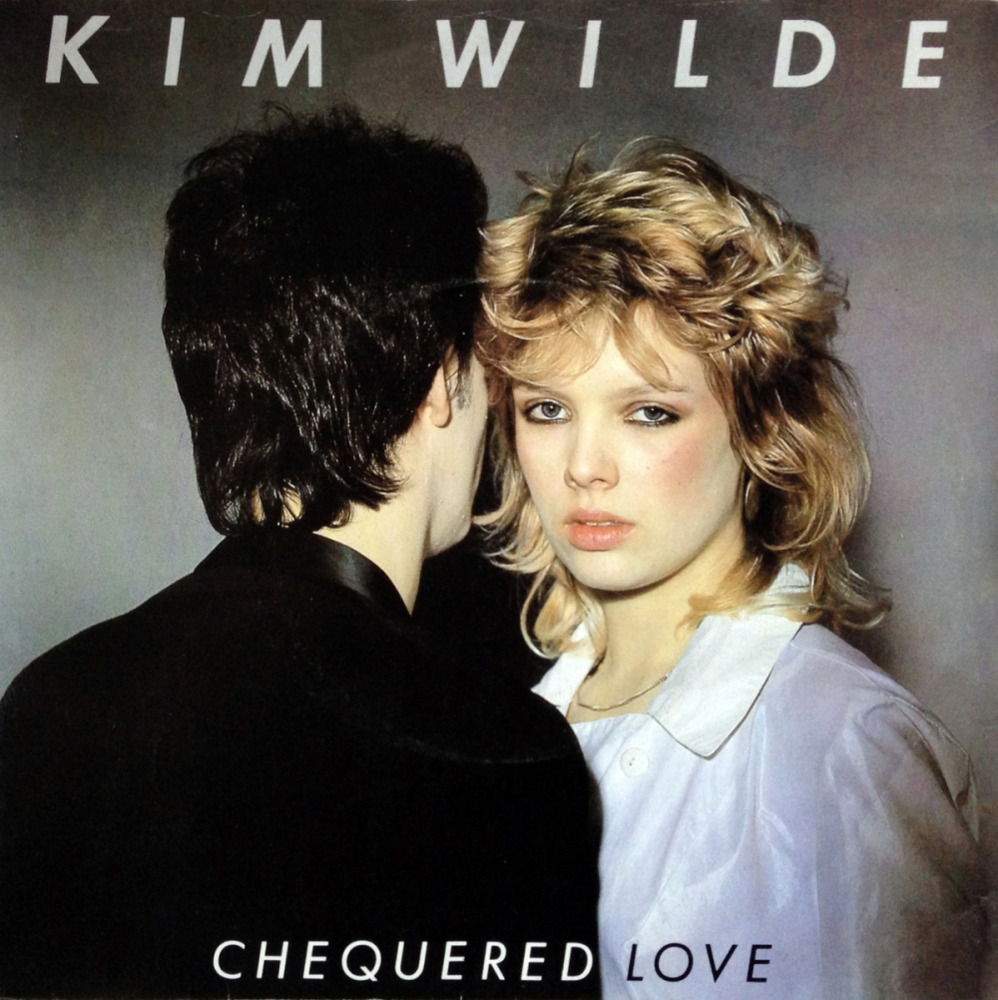 Album cover art for "Chequered Love" by Kim Wilde