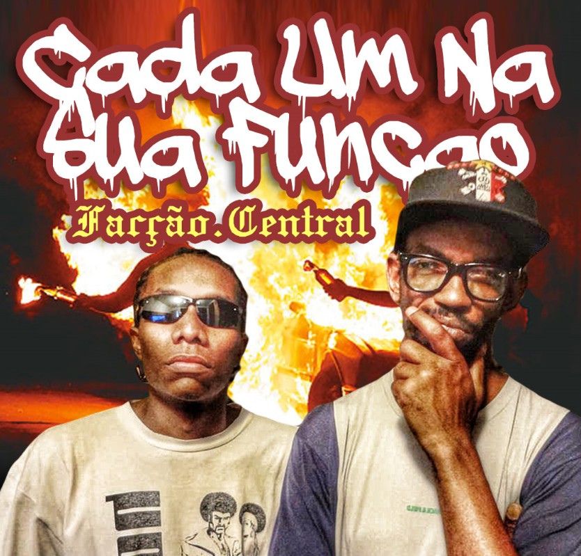 Album cover art for "Cada Um na Sua Função" by Facção Central