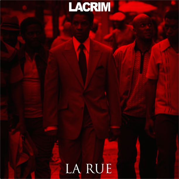 Album cover art for "La rue" by Lacrim