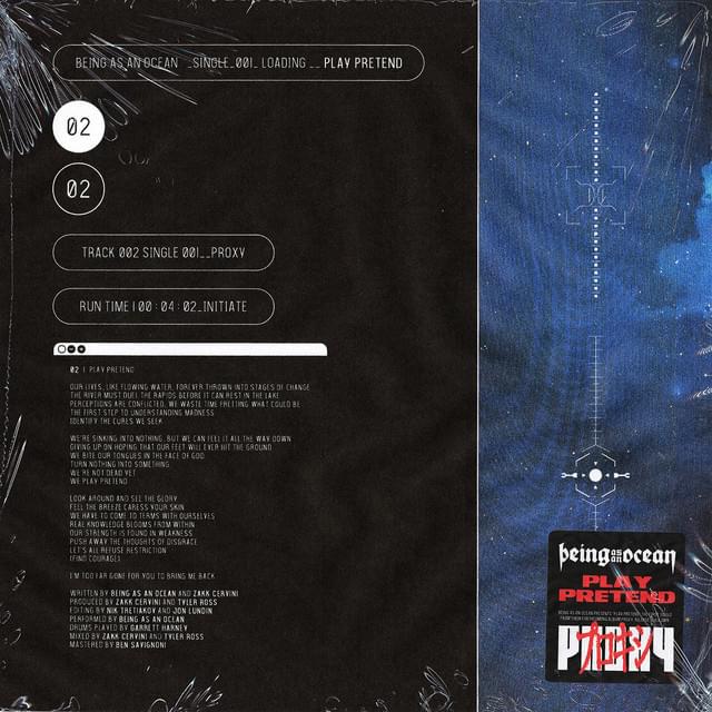 Album cover art for "Play Pretend" by Being as an Ocean