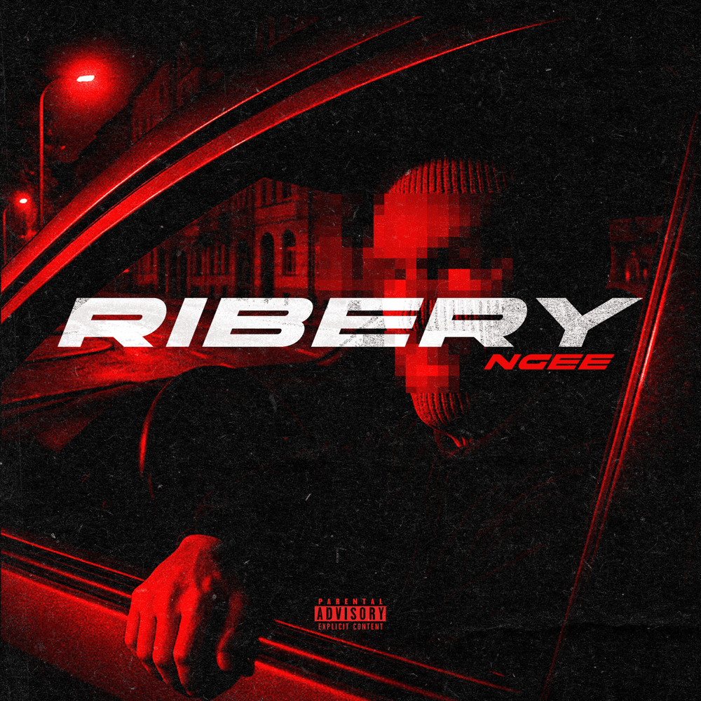 Album cover art for "RIBERY" by NGEE