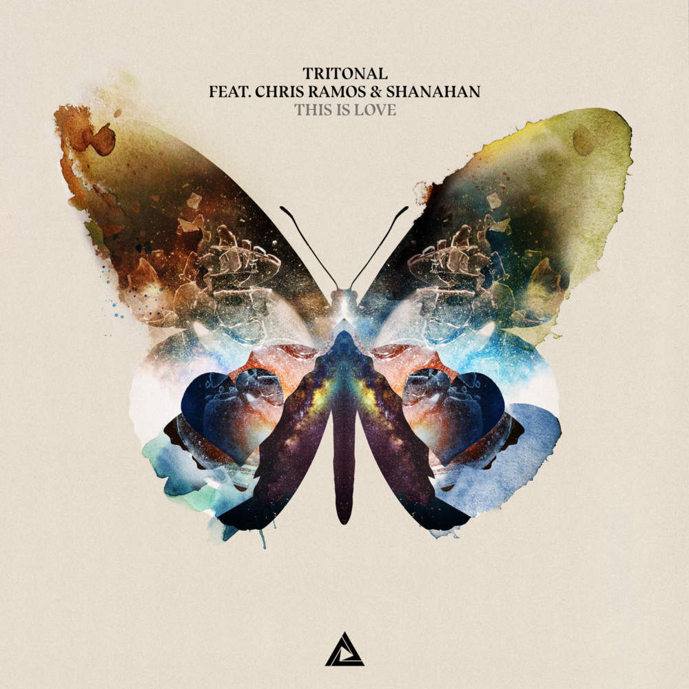 Album cover art for "This Is Love" by Tritonal & Shanahan & Chris Ramos