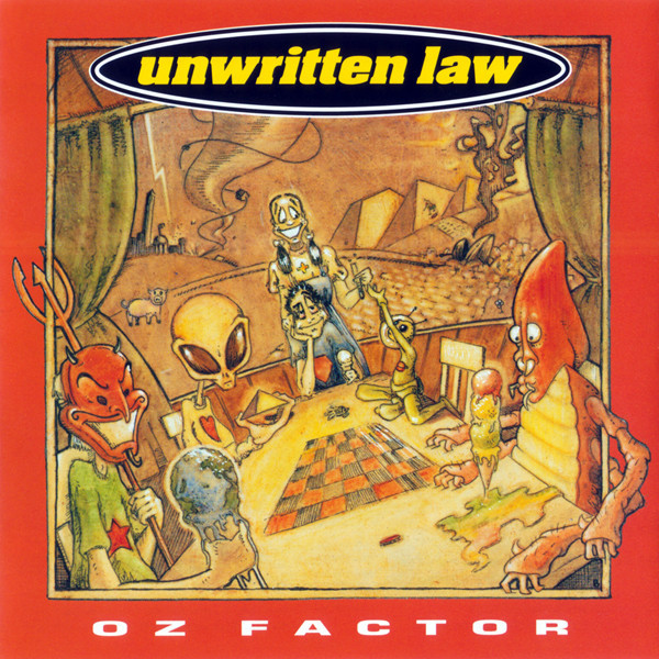 Album cover art for "Oz Factor" by Unwritten Law