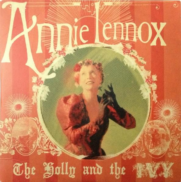 Album cover art for "The Holly and the Ivy" by Annie Lennox