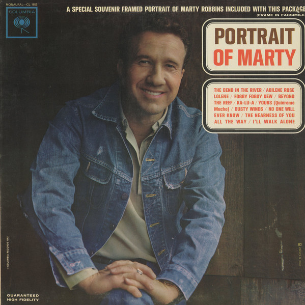 Album cover art for "Lolene" by Marty Robbins