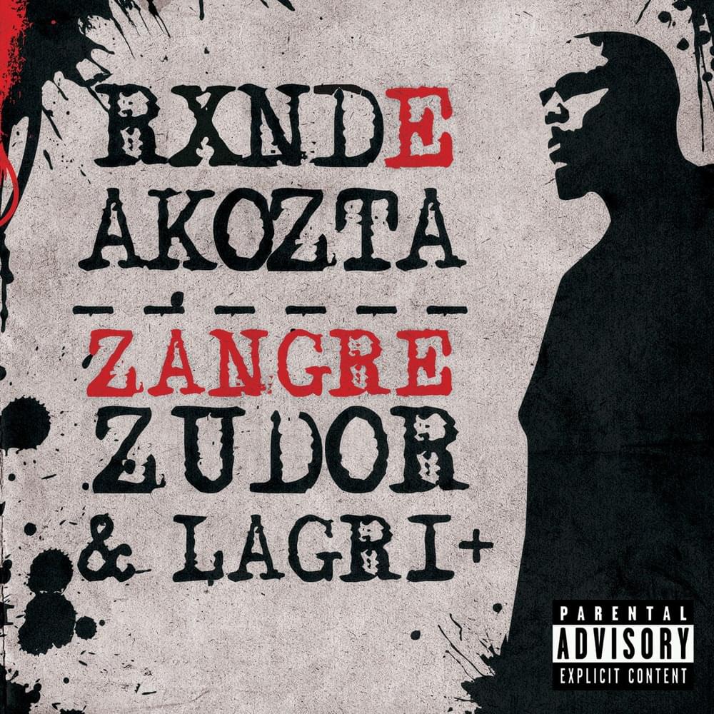Album cover art for "Basta Ya" by Rxnde Akozta