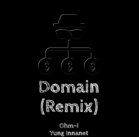 Album cover art for "Domain (Remix)" by Ohm​-​I (Rap) & Yung Innanet