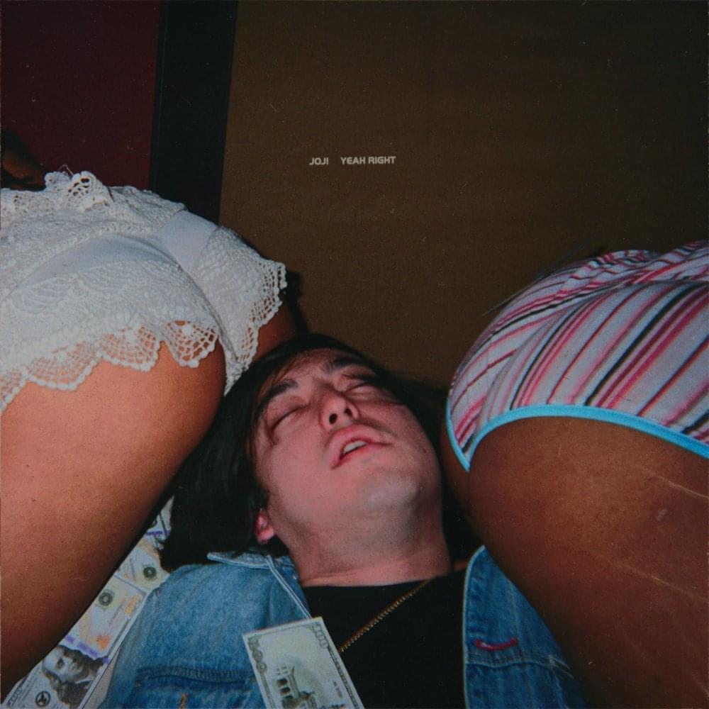 Album cover art for "Joji - YEAH RIGHT (Nederlandse Vertaling)" by Genius Nederlandse Vertalingen