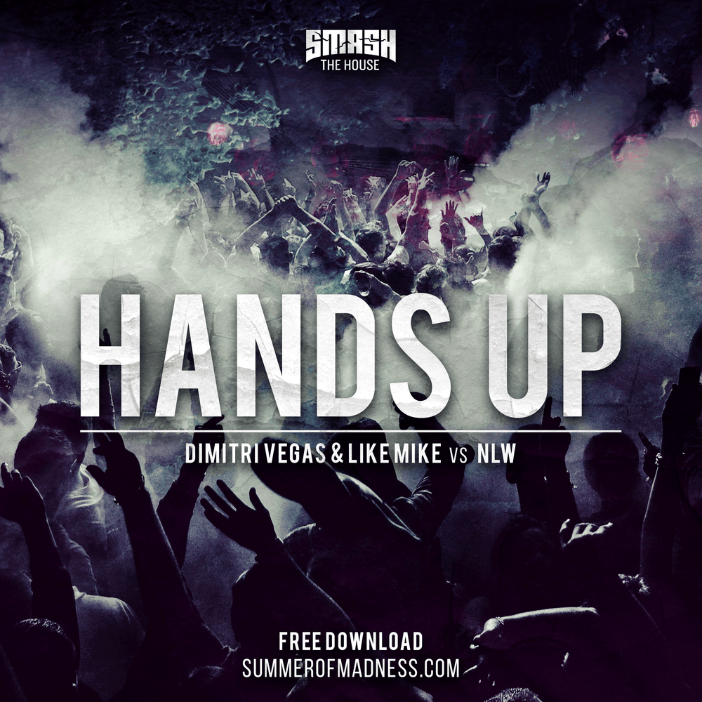 Album cover art for "Hands Up (Van Gogh)" by Dimitri Vegas & Like Mike