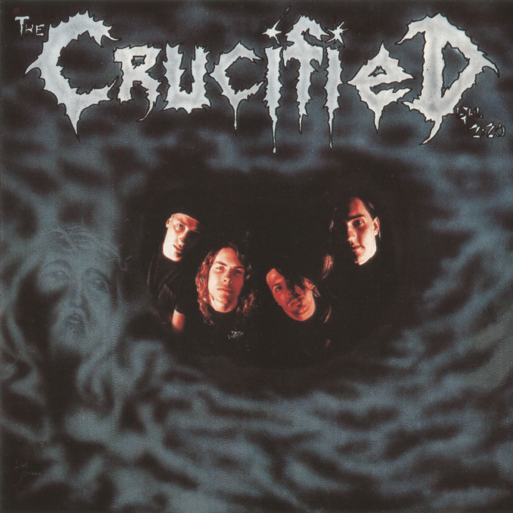 Album cover art for "A Guy in a Suit and the Pope" by The Crucified (Band)