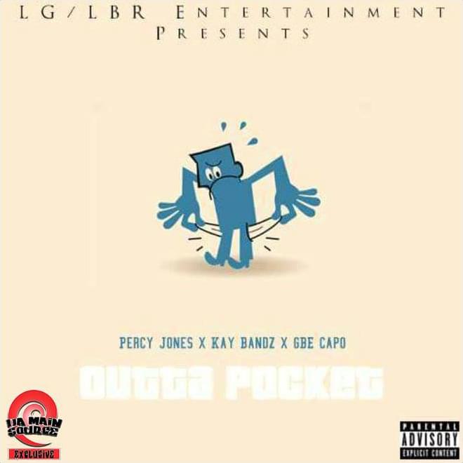 Album cover art for "Outta pocket" by Capo (GBE) & Kay Bandz