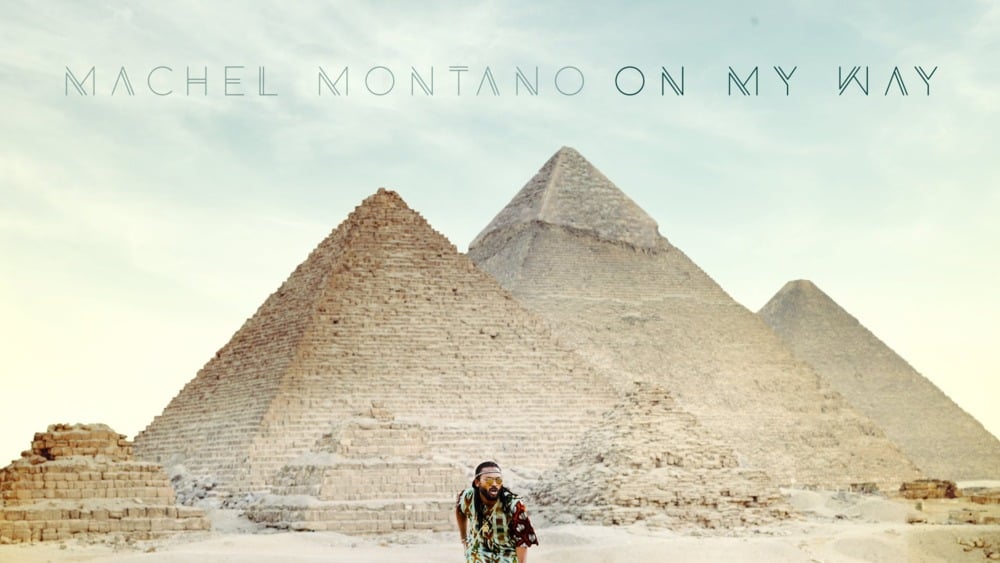 Album cover art for "On My Way" by Machel Montano