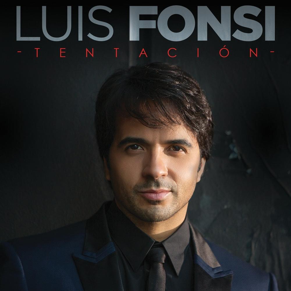 Album cover art for "Tentación" by Luis Fonsi
