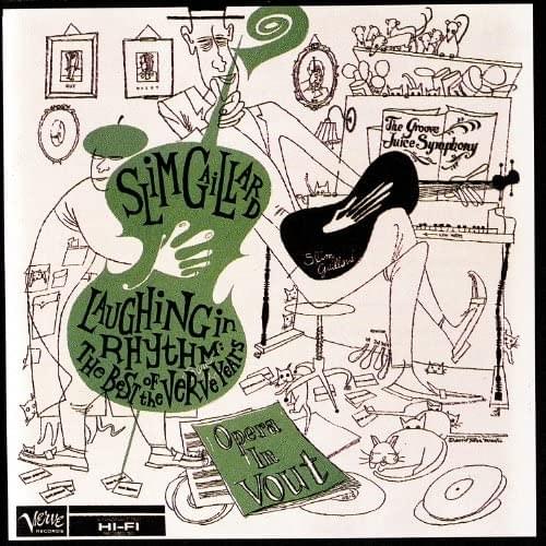 Album cover art for "Serenade To A Poodle" by Slim Gaillard