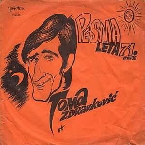 Album cover art for "Što te večeras nema" by Toma Zdravković