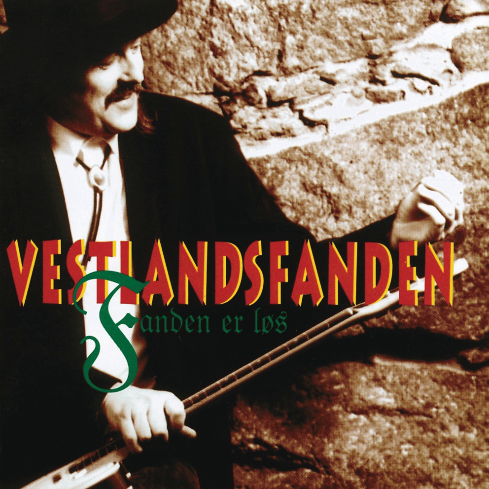 Cover image for Fanden er løs