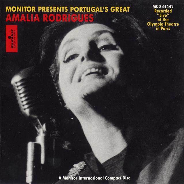 Album cover art for "Coimbra (April in Portugal)" by Amália Rodrigues