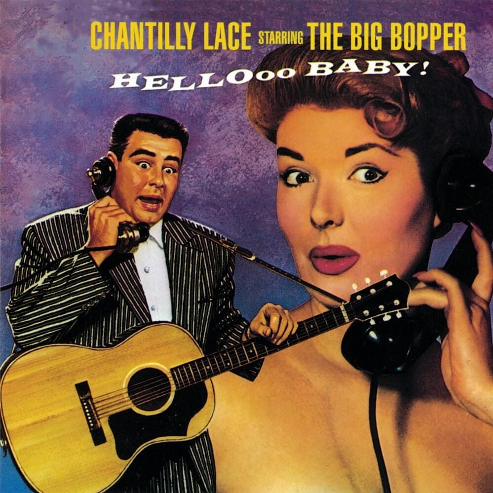 Album cover art for "Chantilly Lace" by The Big Bopper