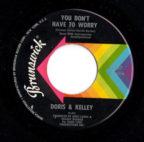 Album cover art for "You Don’t Have to Worry" by Doris & Kelley