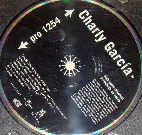Album cover art for "Sweet Home Buenos Aires" by Charly García & Javier Calamaro