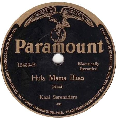 Hula Mama Blues by Kaai Serenaders