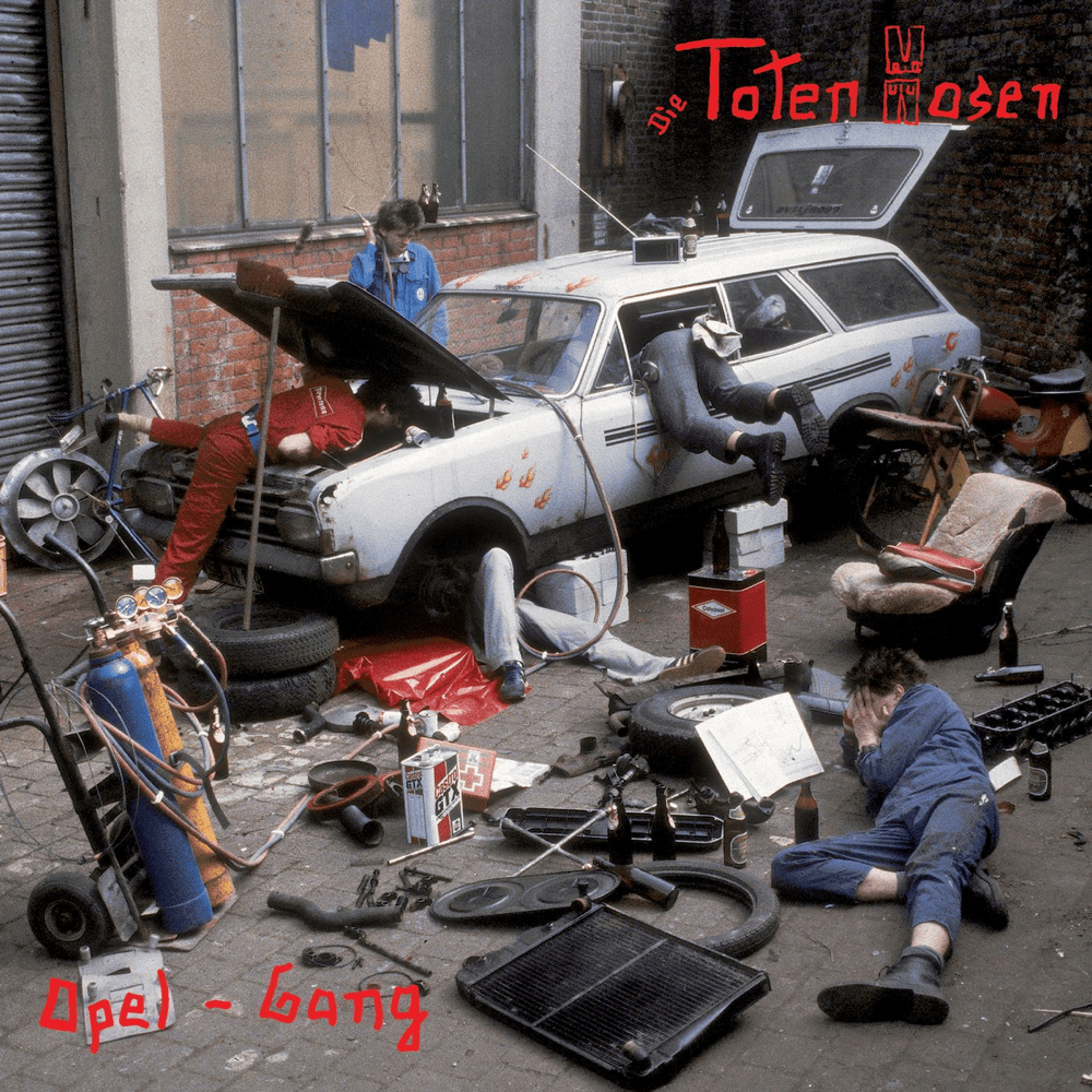 Album cover art for "Bis zum bitteren Ende" by Die Toten Hosen