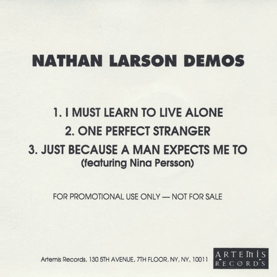Just Because A Man Expects Me To (Demo) by Nathan Larson