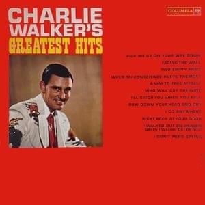 Album cover art for "Who Will Buy The Wine" by Charlie Walker