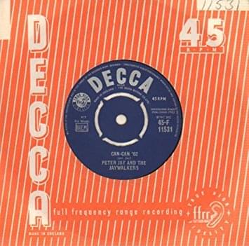 Album cover art for "Can Can ’62" by Peter Jay & The Jaywalkers
