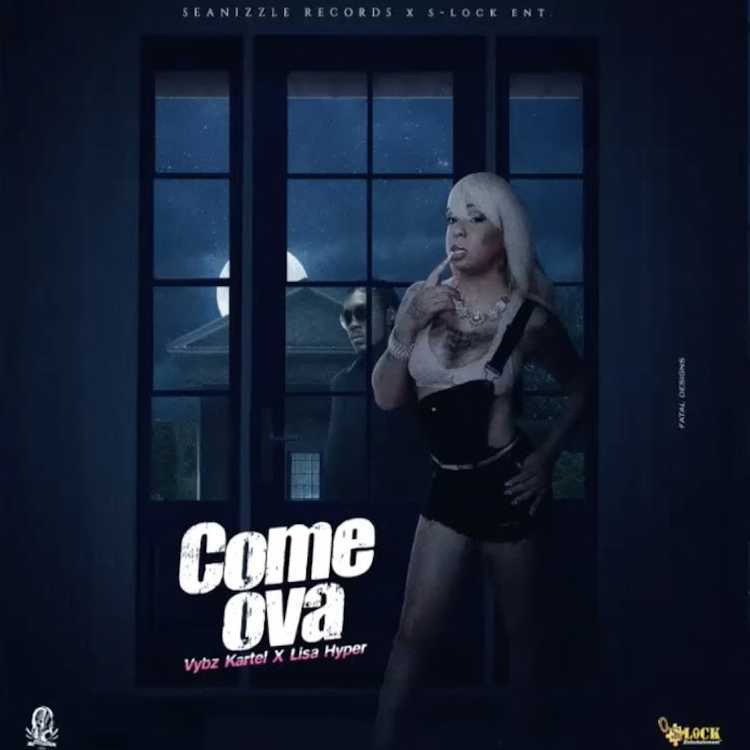 Album cover art for "Come Ova" by Vybz Kartel