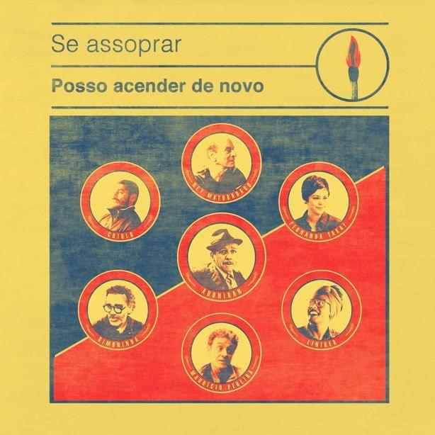 Album cover art for "O Rostinho De Maria" by Fernanda Takai & Leo Cavalcanti
