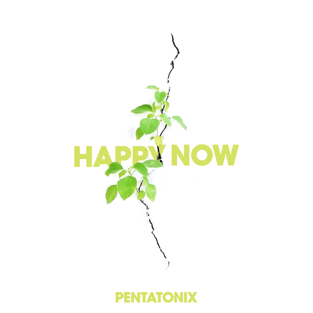 Album cover art for "Happy Now" by Pentatonix
