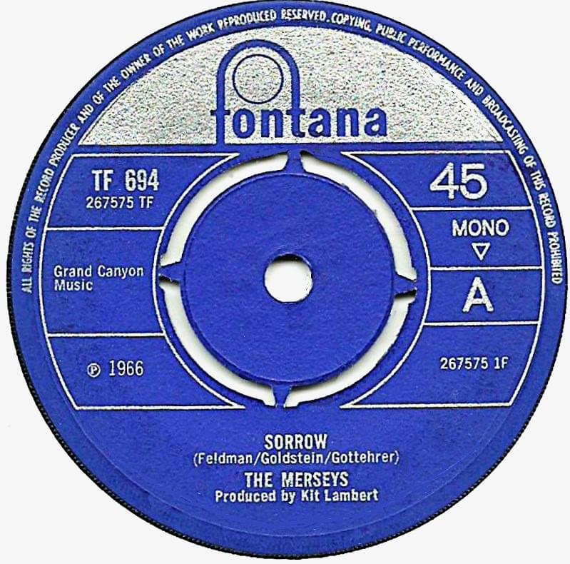 Sorrow by The Merseys