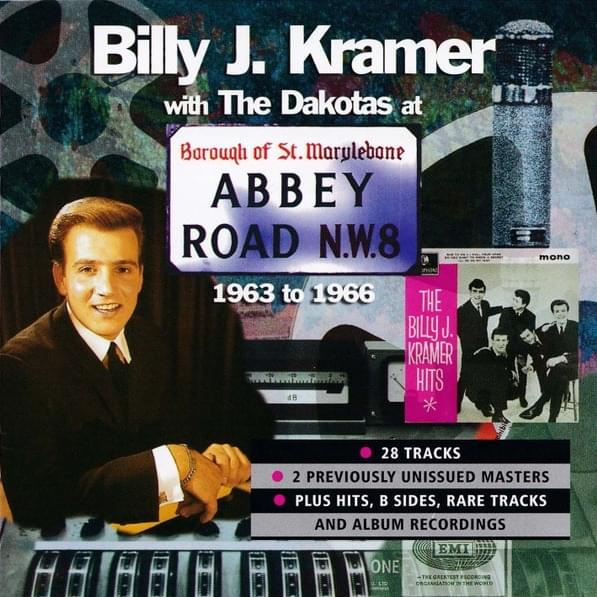 Album cover art for "From a Window" by Billy J. Kramer with The Dakotas