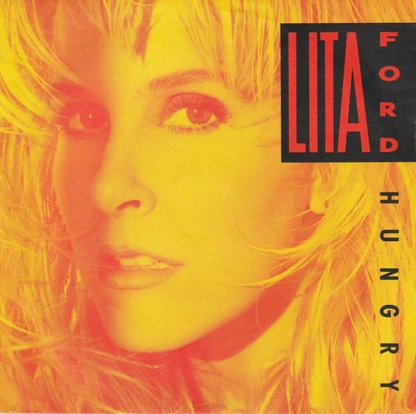 Album cover art for "Hungry" by Lita Ford