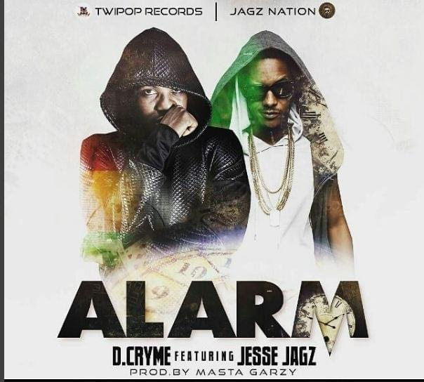 Album cover art for "Alarm" by D Cryme & Jesse Jagz
