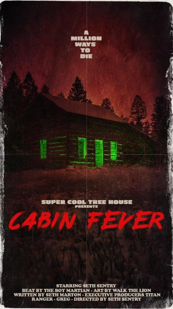 Album cover art for "Cabin Fever" by Seth Sentry