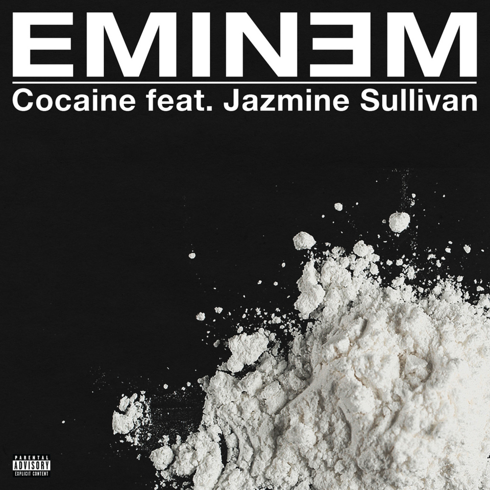 Album cover art for "Cocaine" by Eminem & Jazmine Sullivan