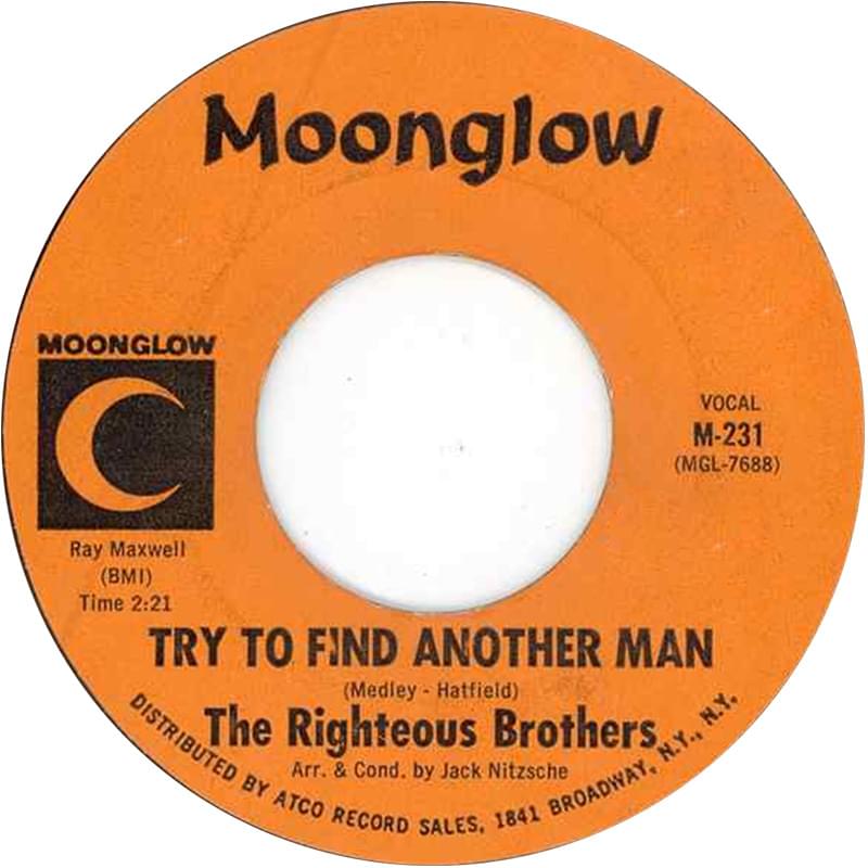 Album cover art for "Try to Find Another Man" by The Righteous Brothers