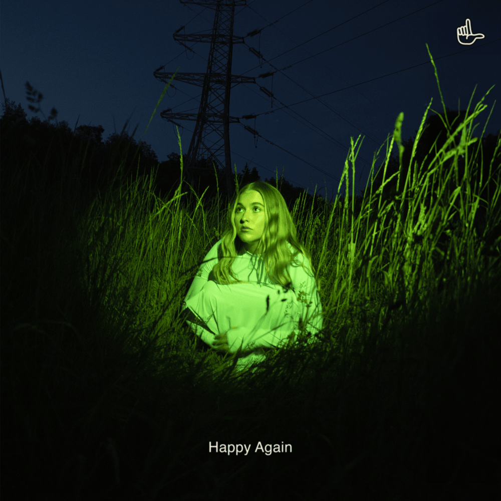 Album cover art for "Happy Again" by LOVA