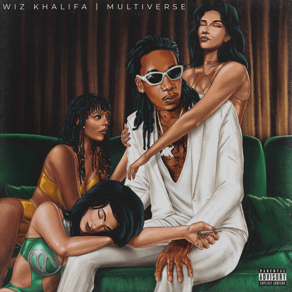 Album cover art for "Big Daddy Wiz" by Wiz Khalifa & Girl Talk