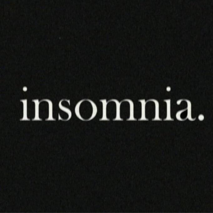 Album cover art for "Insomnia" by Ren