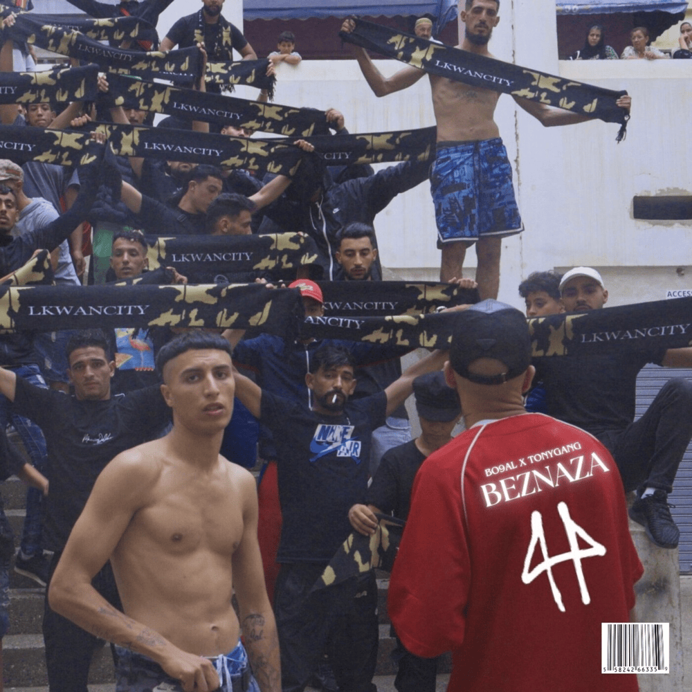 Album cover art for "Beznaza" by Planète Rap & Tony Gang