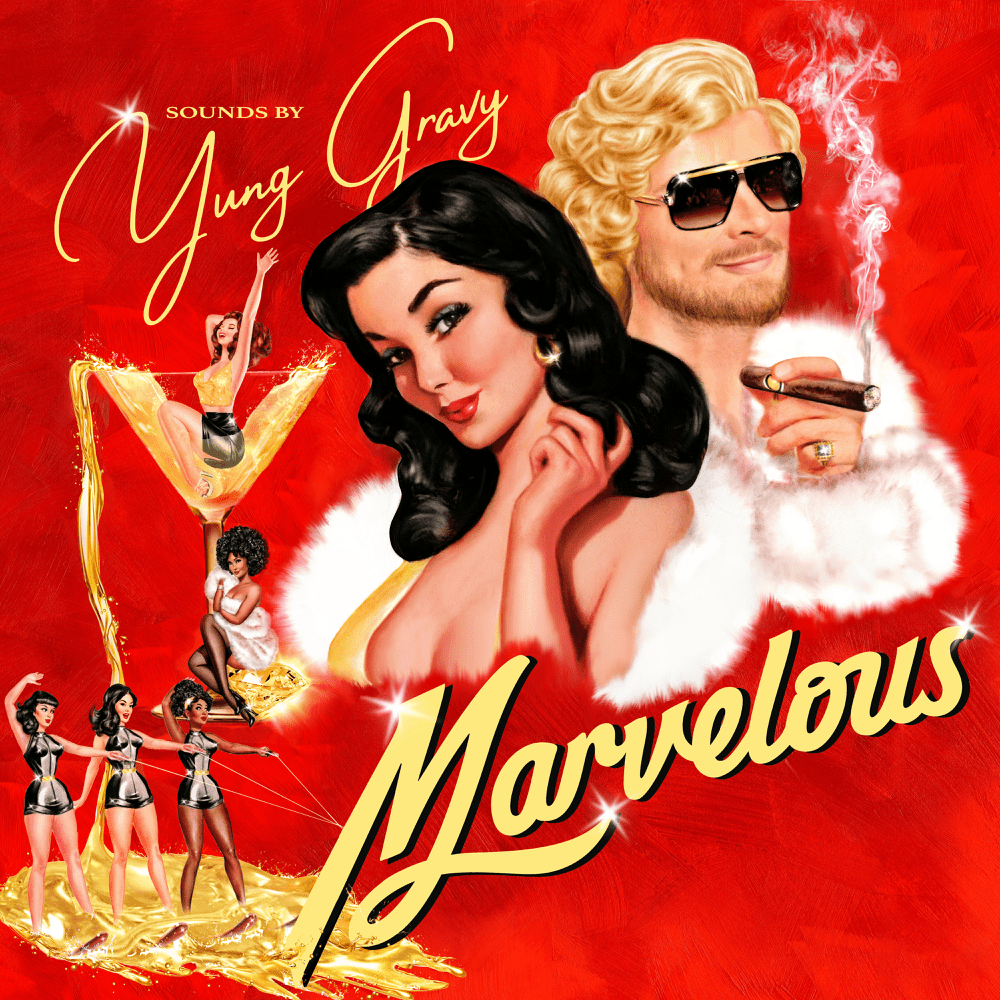 Album cover art for "Sugar Mama" by Yung Gravy & IshDARR