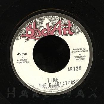 Album cover art for "Time" by The Gladiators