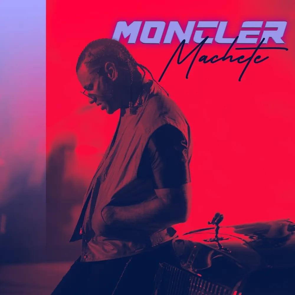 Album cover art for "Moncler Machete" by RiFF RAFF