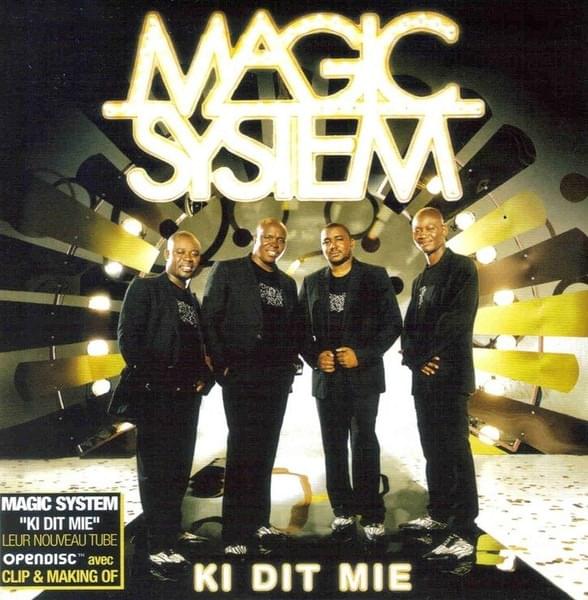 Album cover art for "Ki Dit Mié" by Magic System