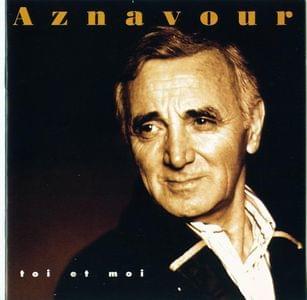 Album cover art for "Toi et moi" by Charles Aznavour