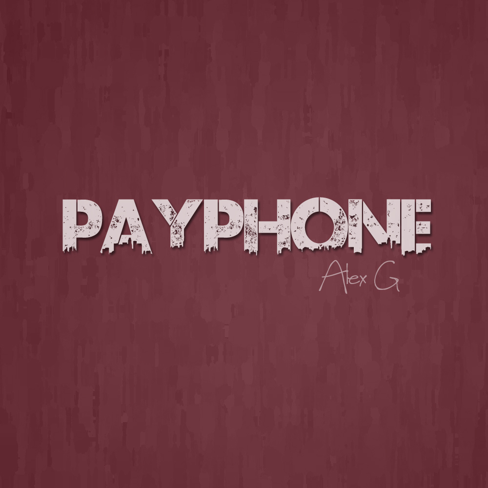 Album cover art for "Payphone" by Alex Blue & Jameson Bass