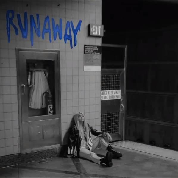 Album cover art for "Runaway" by Hayley Kiyoko
